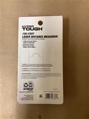 HYPER TOUGH 100FT LASER DISTANCE MEASURER WITH BATTERIES IN PACKAGE